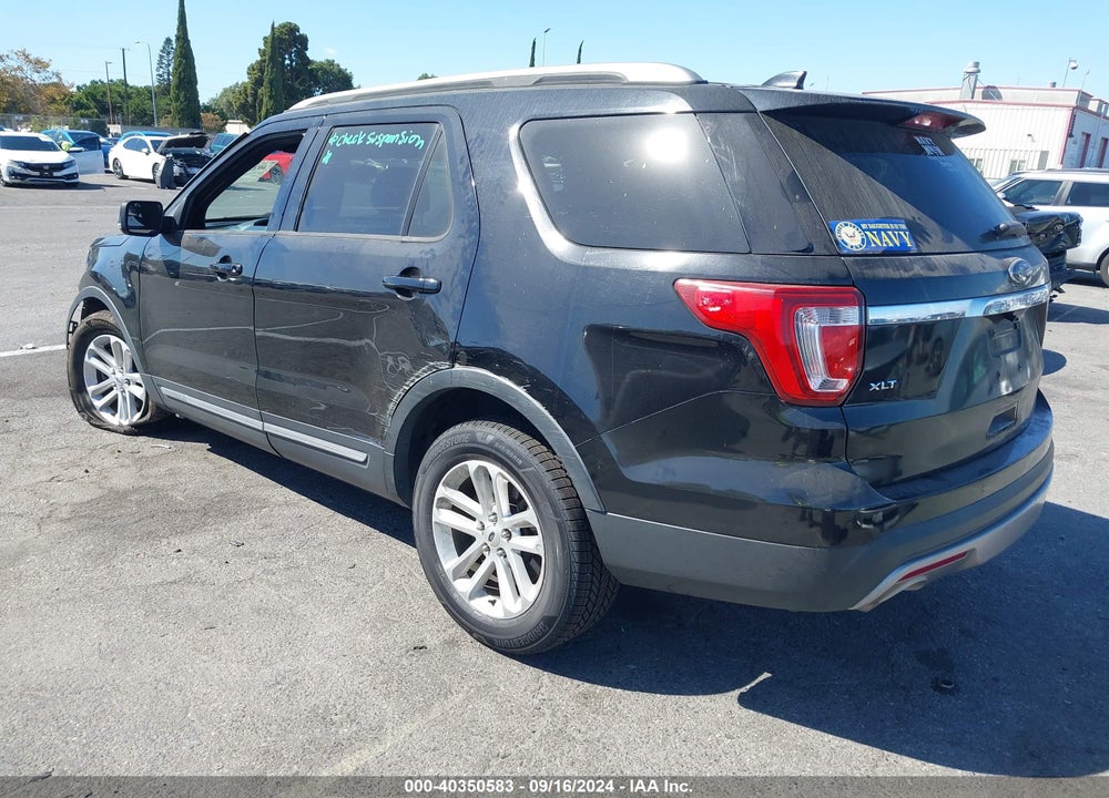 2016 FORD EXPLORER XLT VIN: 1FM5K7D81GGD28680