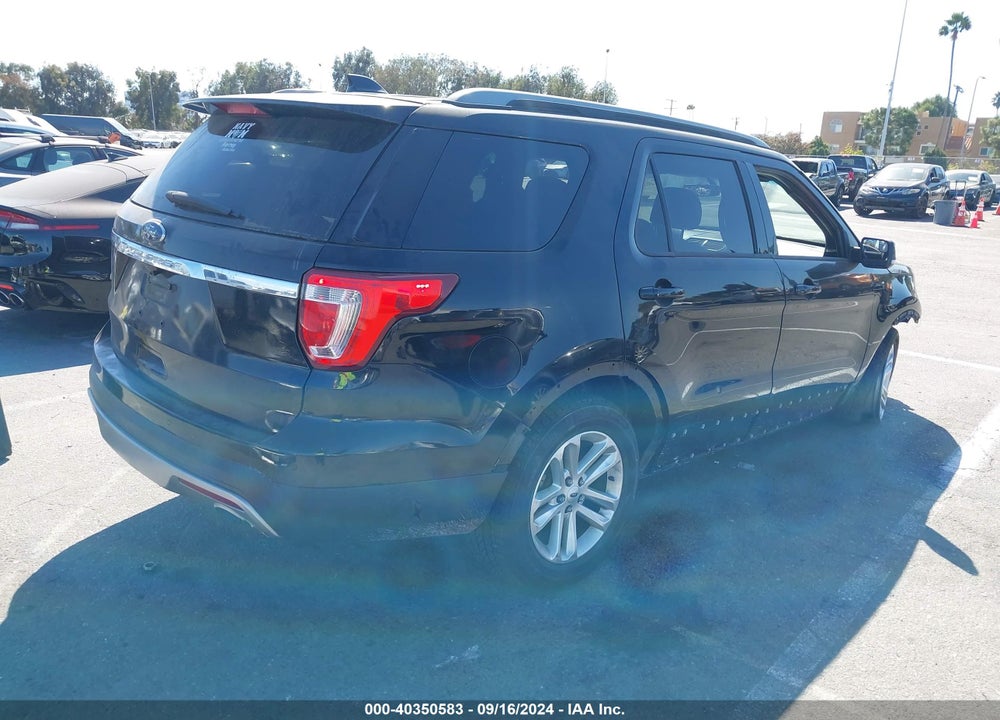 2016 FORD EXPLORER XLT VIN: 1FM5K7D81GGD28680