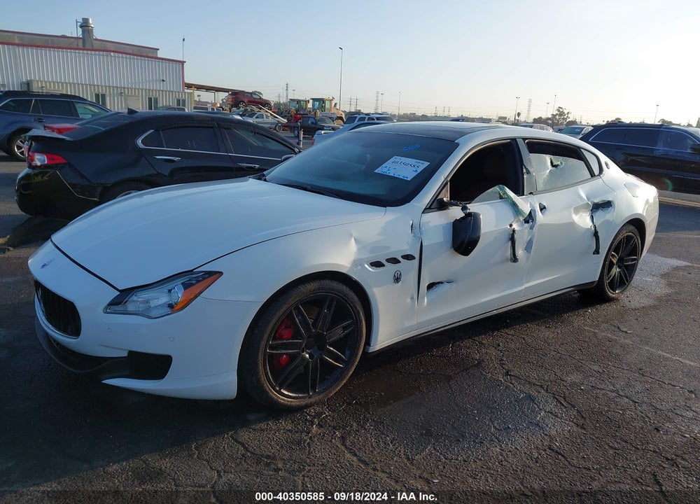 2015 MASERATI QUATTROPORTE S Q4 VIN: ZAM56RRA9F1142673