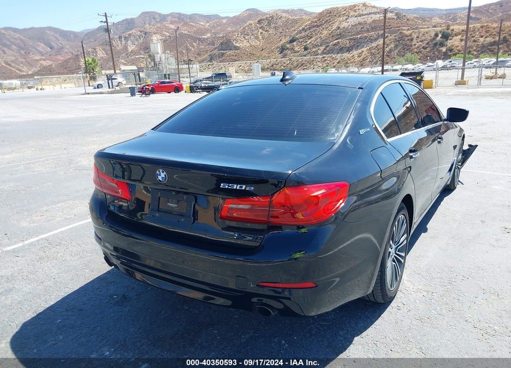 2018 BMW 530E IPERFORMANCE VIN: WBAJA9C51JB250640