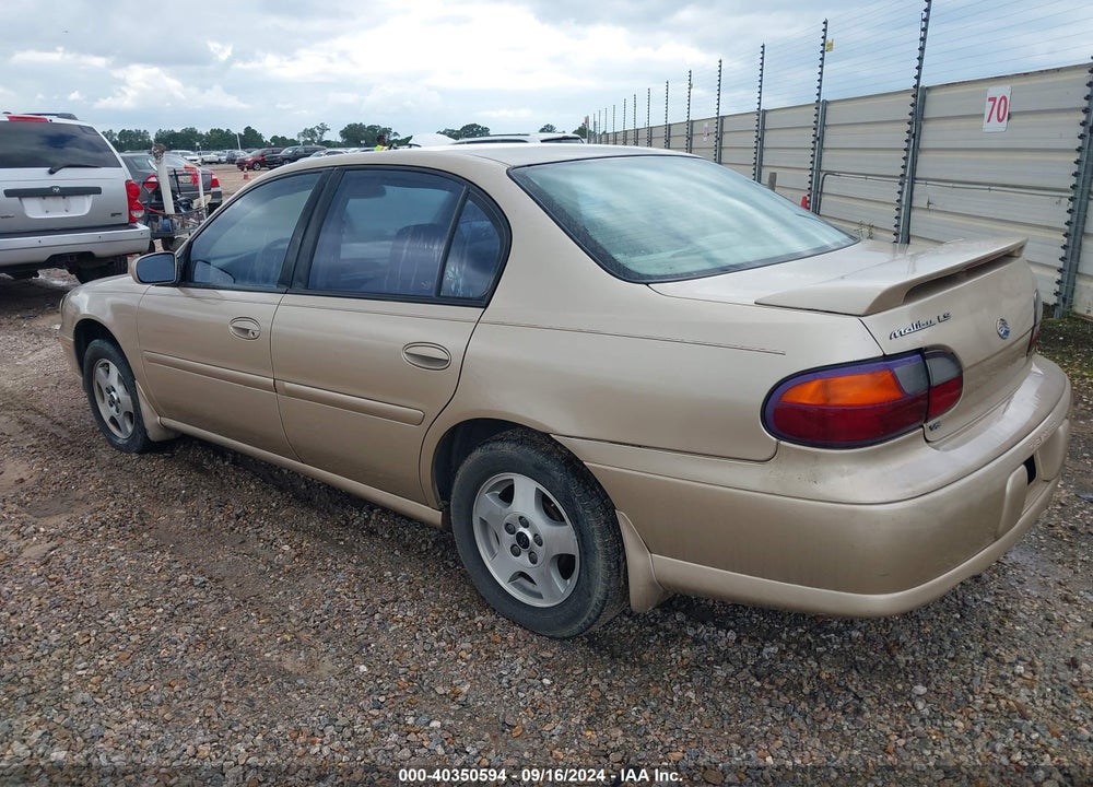 2002 CHEVROLET MALIBU LS VIN: 1G1NE52J92M551719