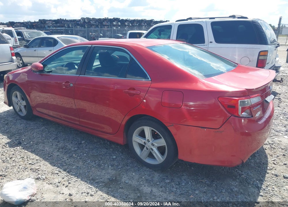 2012 TOYOTA CAMRY VIN: 4T1BF1FK3CU556852
