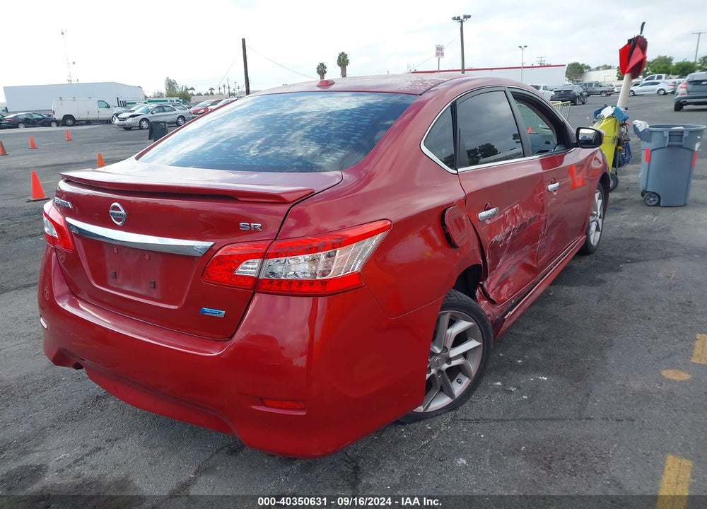 2014 NISSAN SENTRA SR VIN: 3N1AB7AP2EY281639