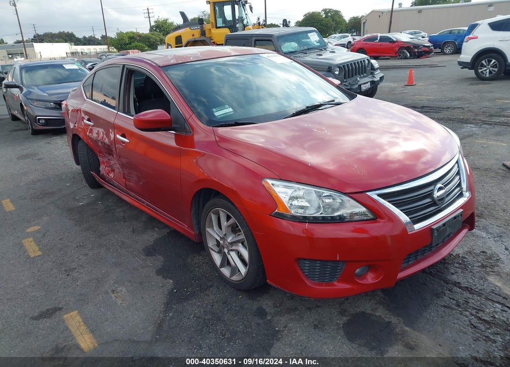 2014 NISSAN SENTRA SR VIN: 3N1AB7AP2EY281639