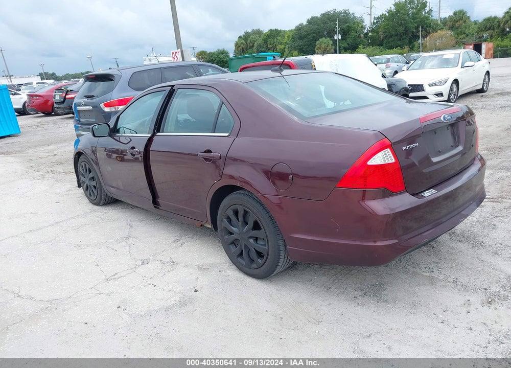 2011 FORD FUSION SE VIN: 3FAHP0HA5BR138220