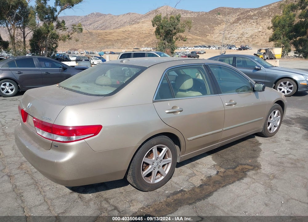 2004 HONDA ACCORD 3.0 EX VIN: 1HGCM665X4A070632