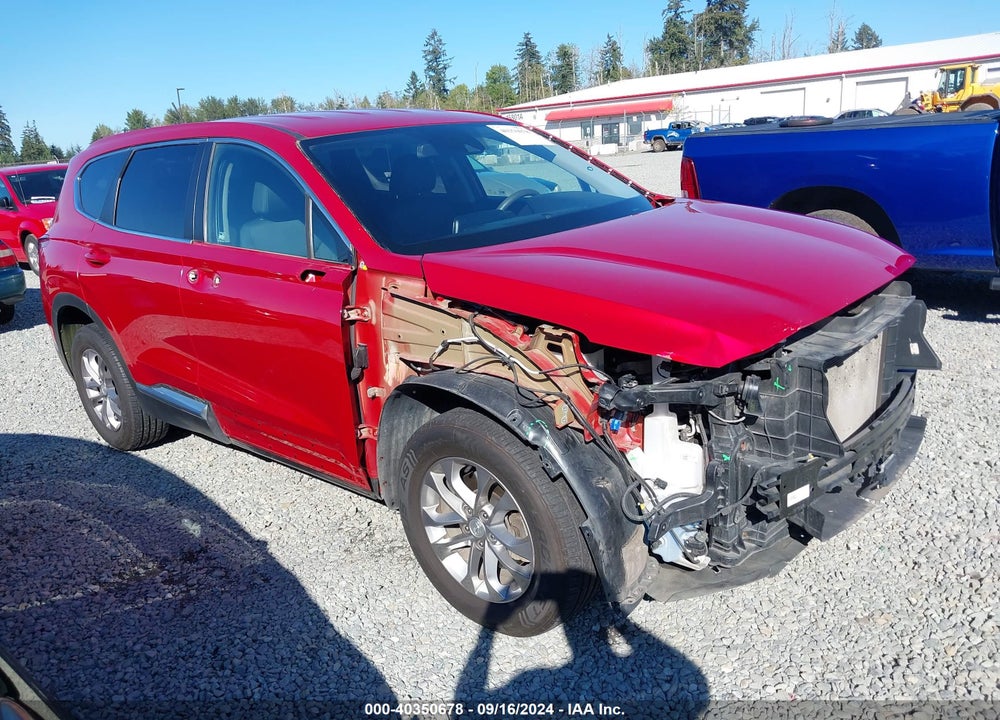 2019 HYUNDAI SANTA FE SE VIN: 5NMS2CAD2KH121167