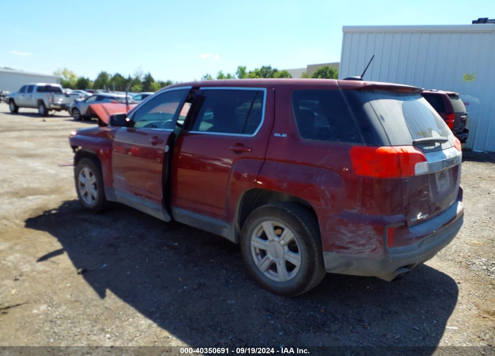 2016 GMC TERRAIN SLE-1 VIN: 2GKALMEK9G6241512