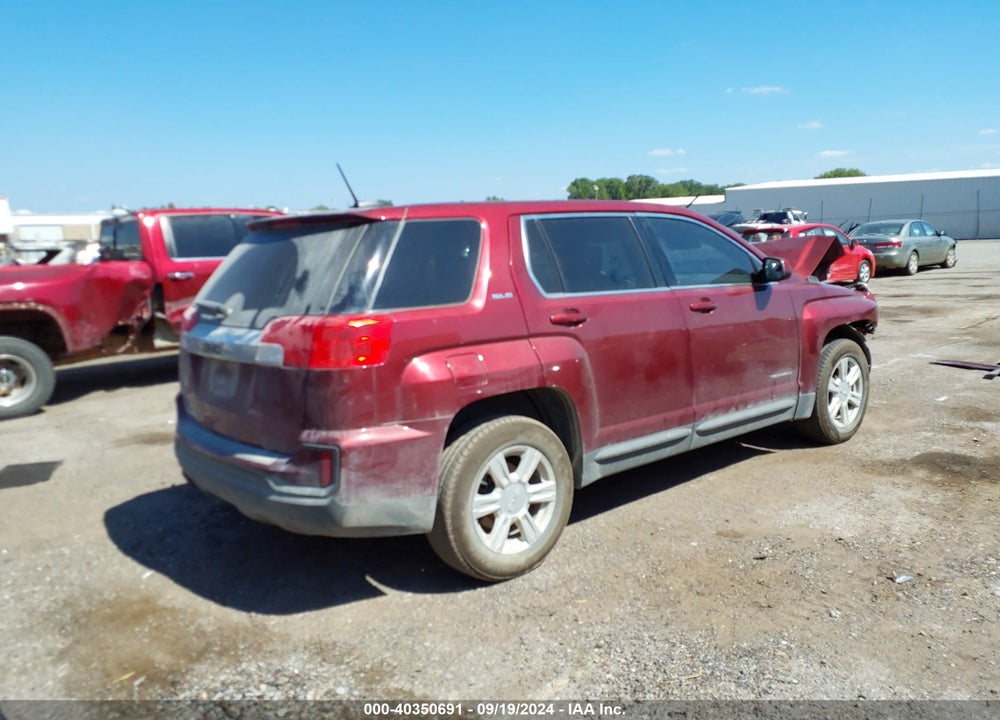 2016 GMC TERRAIN SLE-1 VIN: 2GKALMEK9G6241512
