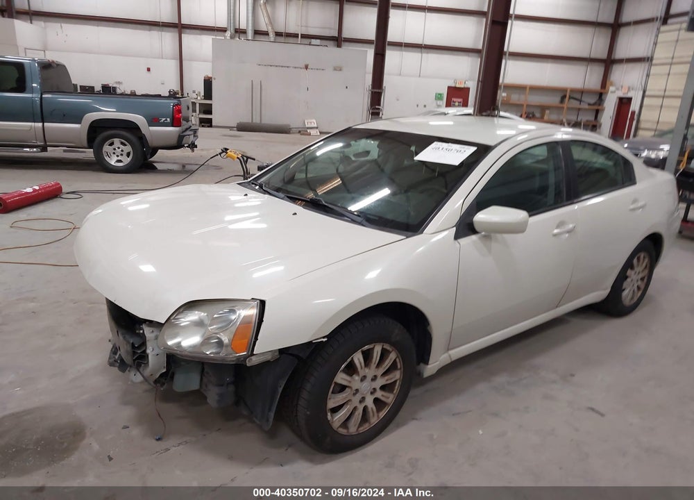 2009 MITSUBISHI GALANT ES/SPORT EDITION VIN: 4A3AB36F49E015559