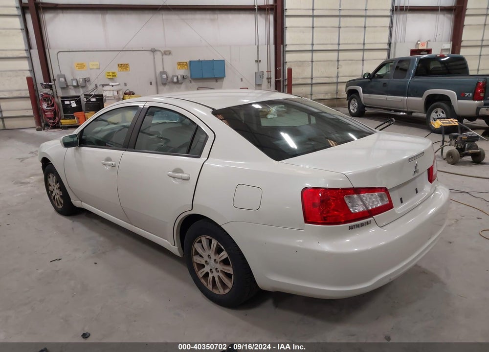2009 MITSUBISHI GALANT ES/SPORT EDITION VIN: 4A3AB36F49E015559