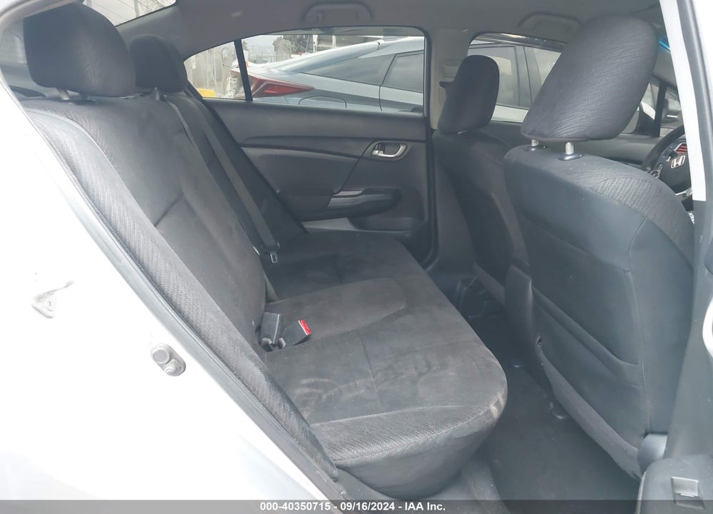 2013 HONDA CIVIC LX VIN: 19XFB2E50DE098125