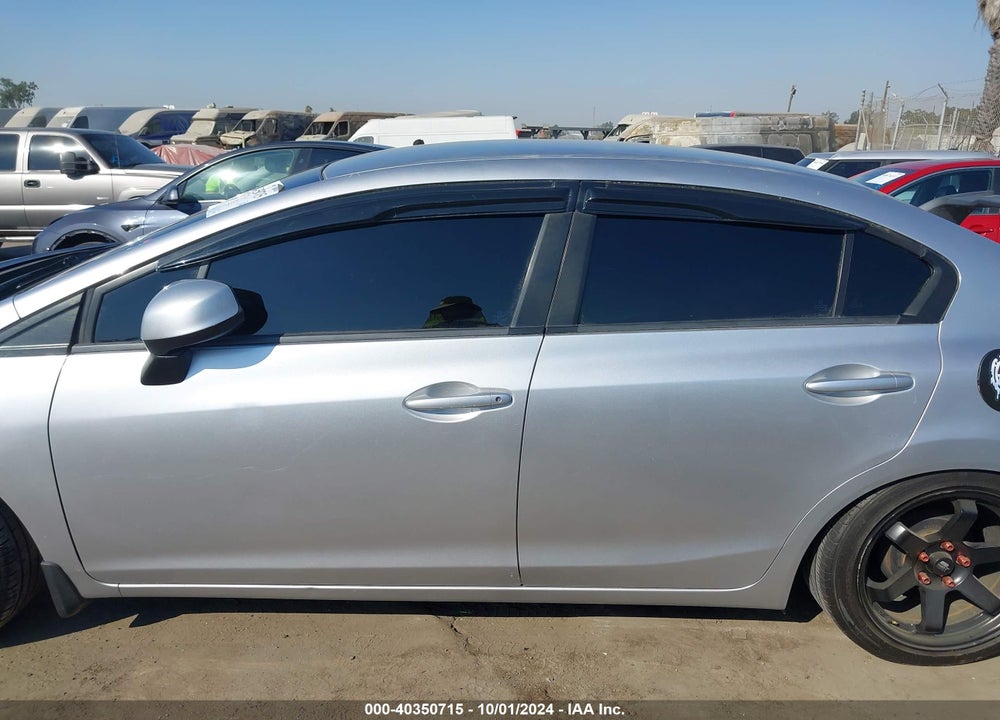 2013 HONDA CIVIC LX VIN: 19XFB2E50DE098125