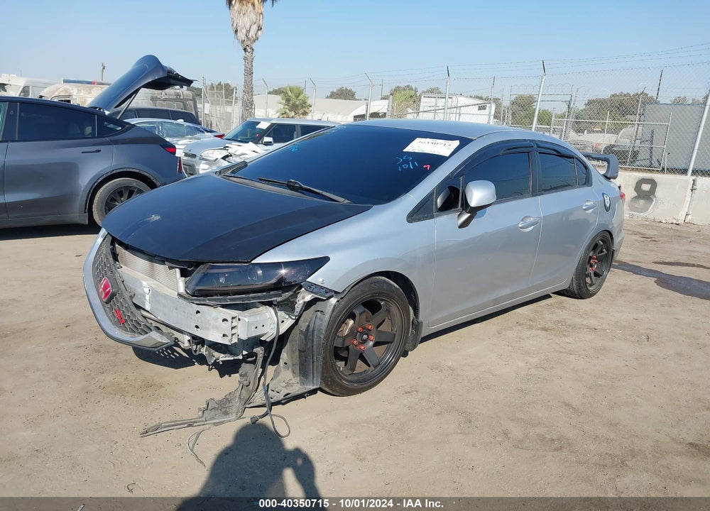 2013 HONDA CIVIC LX VIN: 19XFB2E50DE098125