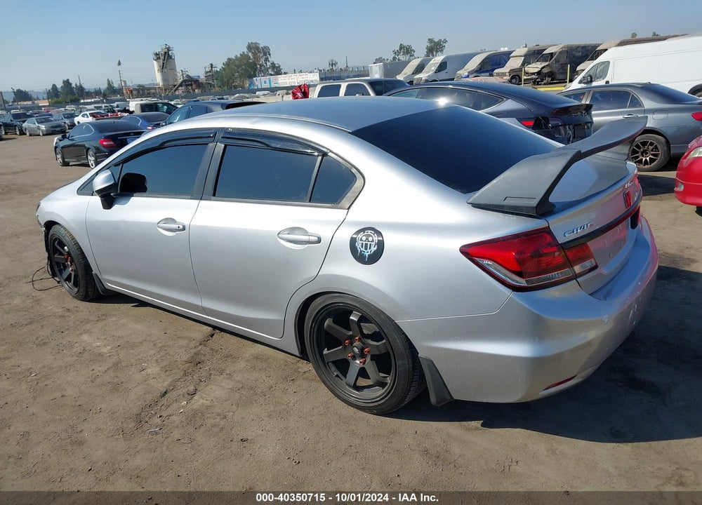 2013 HONDA CIVIC LX VIN: 19XFB2E50DE098125