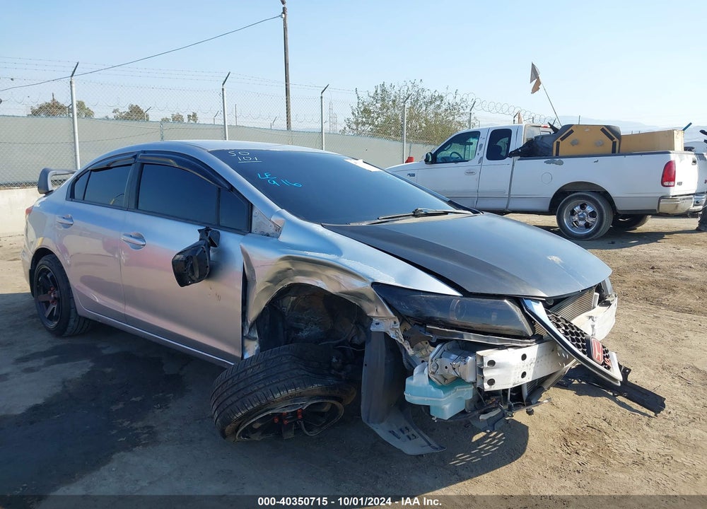 2013 HONDA CIVIC LX VIN: 19XFB2E50DE098125