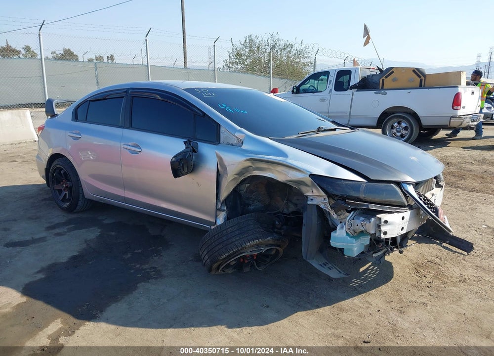 2013 HONDA CIVIC LX VIN: 19XFB2E50DE098125