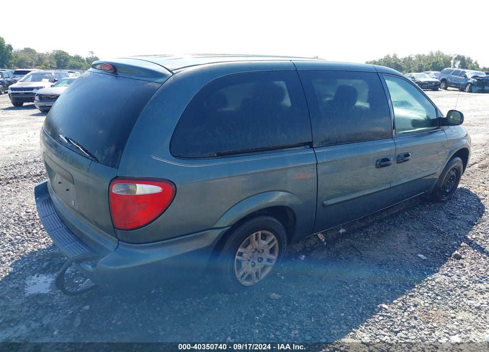 2007 DODGE GRAND CARAVAN SE VIN: 1D4GP24R07B158094