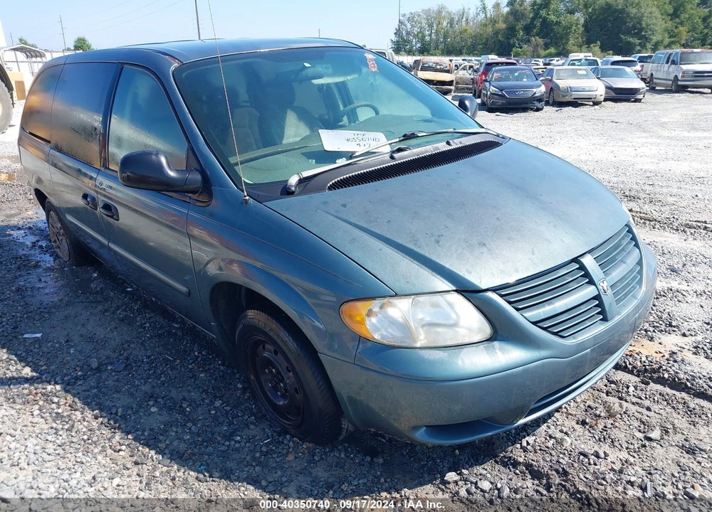 2007 DODGE GRAND CARAVAN SE VIN: 1D4GP24R07B158094
