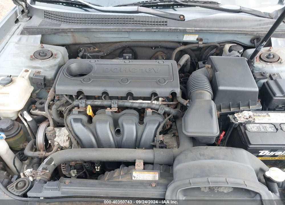 2009 HYUNDAI SONATA GLS VIN: 5NPET46C09H443156