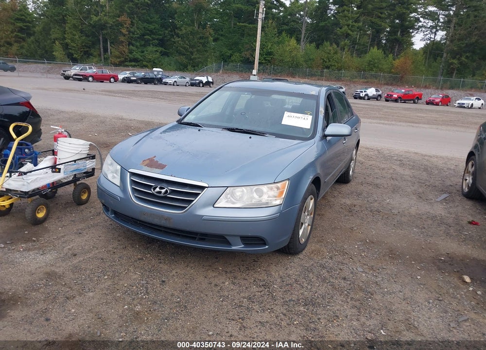 2009 HYUNDAI SONATA GLS VIN: 5NPET46C09H443156