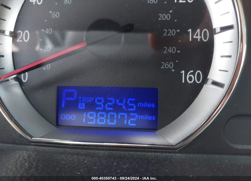 2009 HYUNDAI SONATA GLS VIN: 5NPET46C09H443156