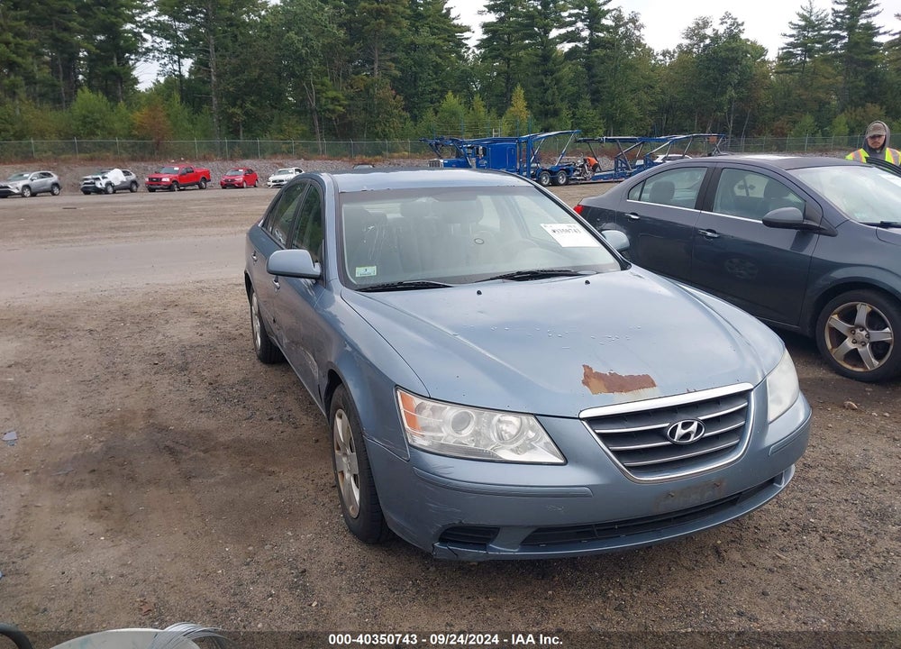 2009 HYUNDAI SONATA GLS VIN: 5NPET46C09H443156