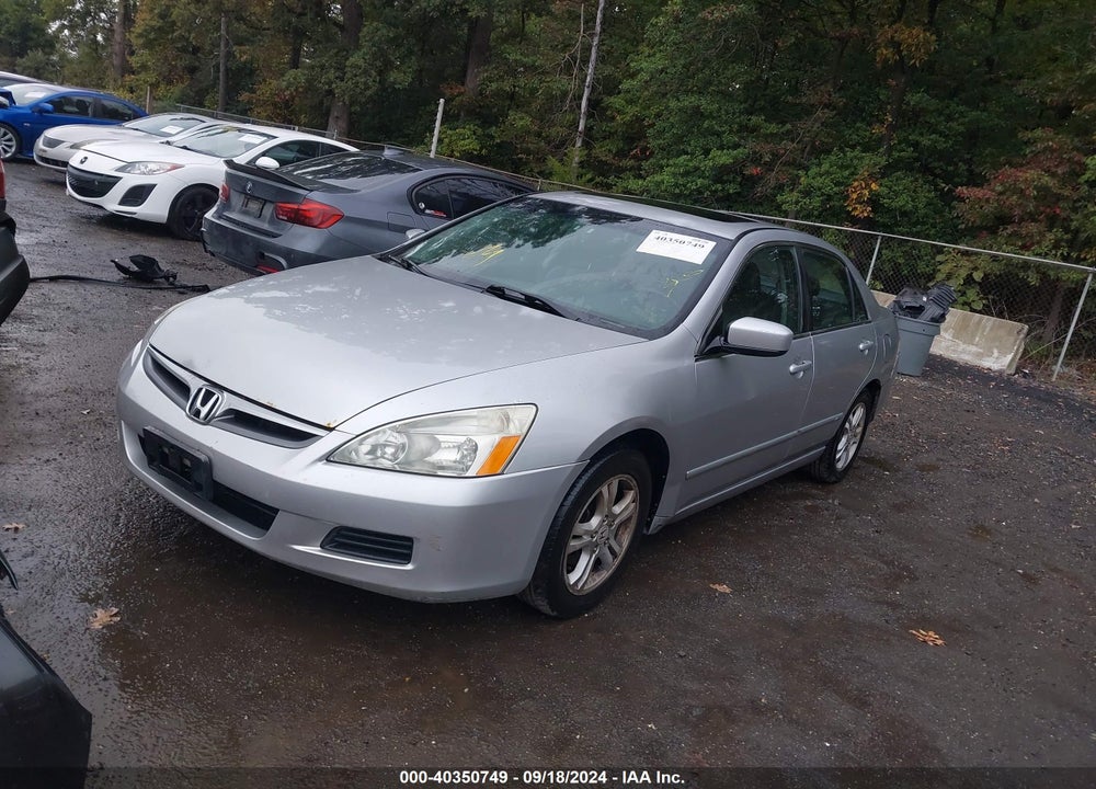 2007 HONDA ACCORD 2.4 EX VIN: 1HGCM56857A050720