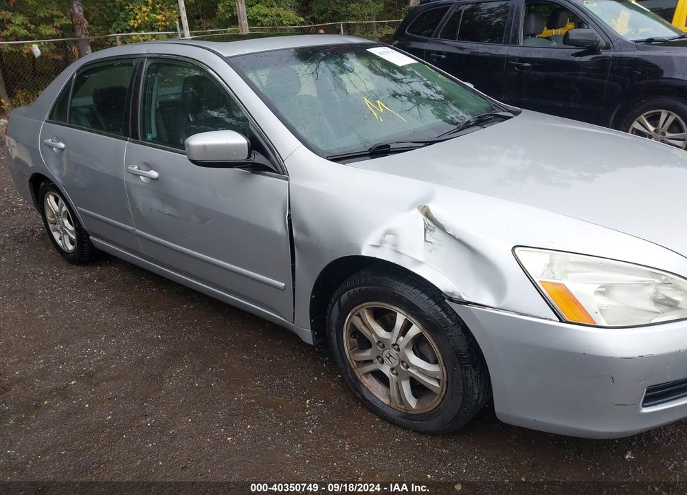 2007 HONDA ACCORD 2.4 EX VIN: 1HGCM56857A050720