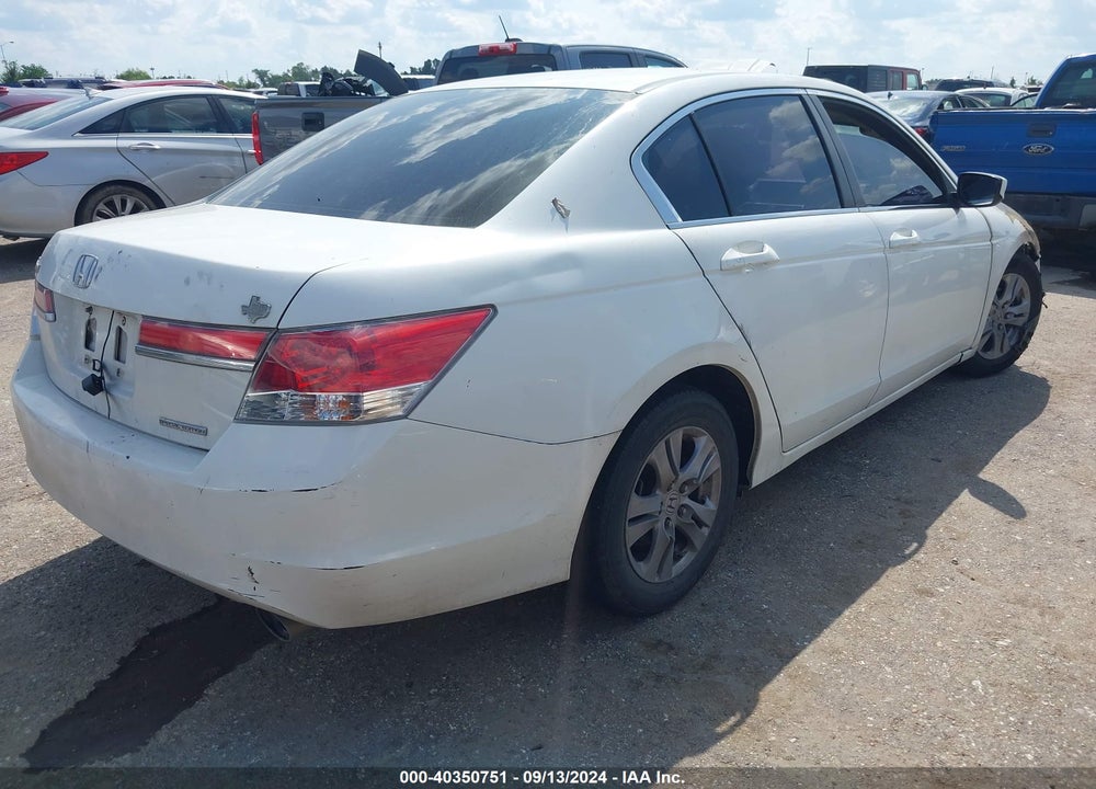2012 HONDA ACCORD 2.4 SE VIN: 1HGCP2F69CA007822