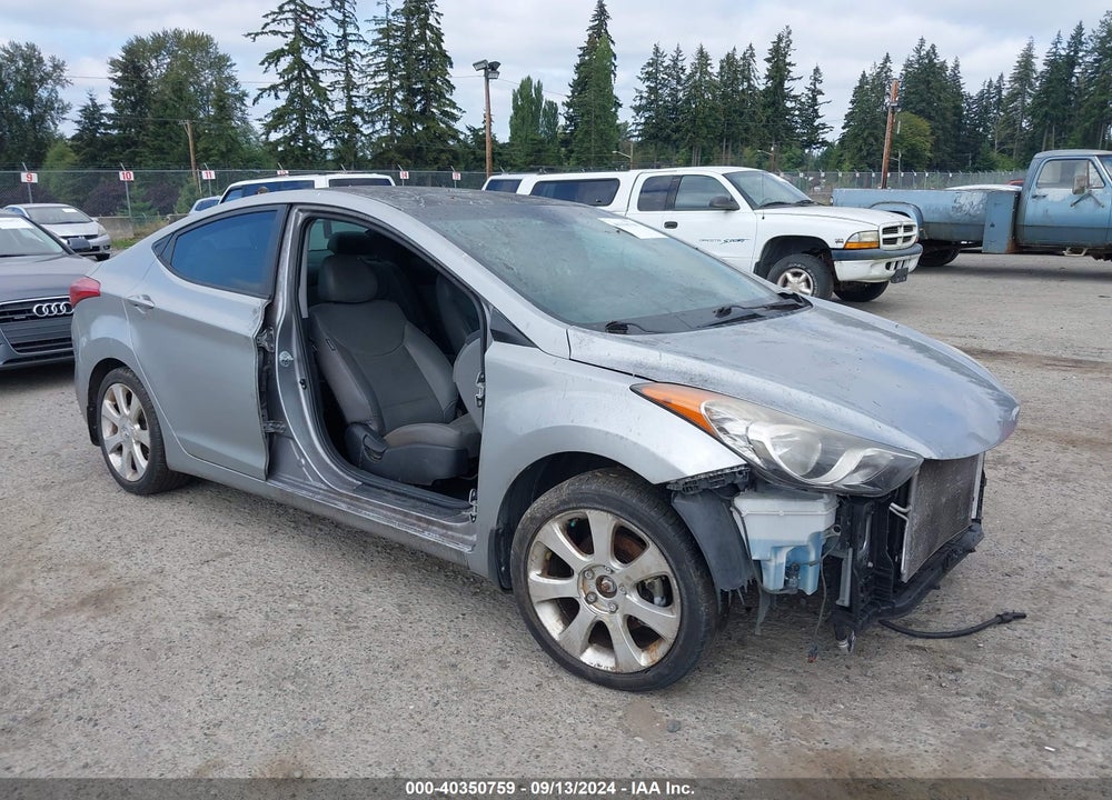 2013 HYUNDAI ELANTRA LIMITED VIN: KMHDH4AE0DU506661