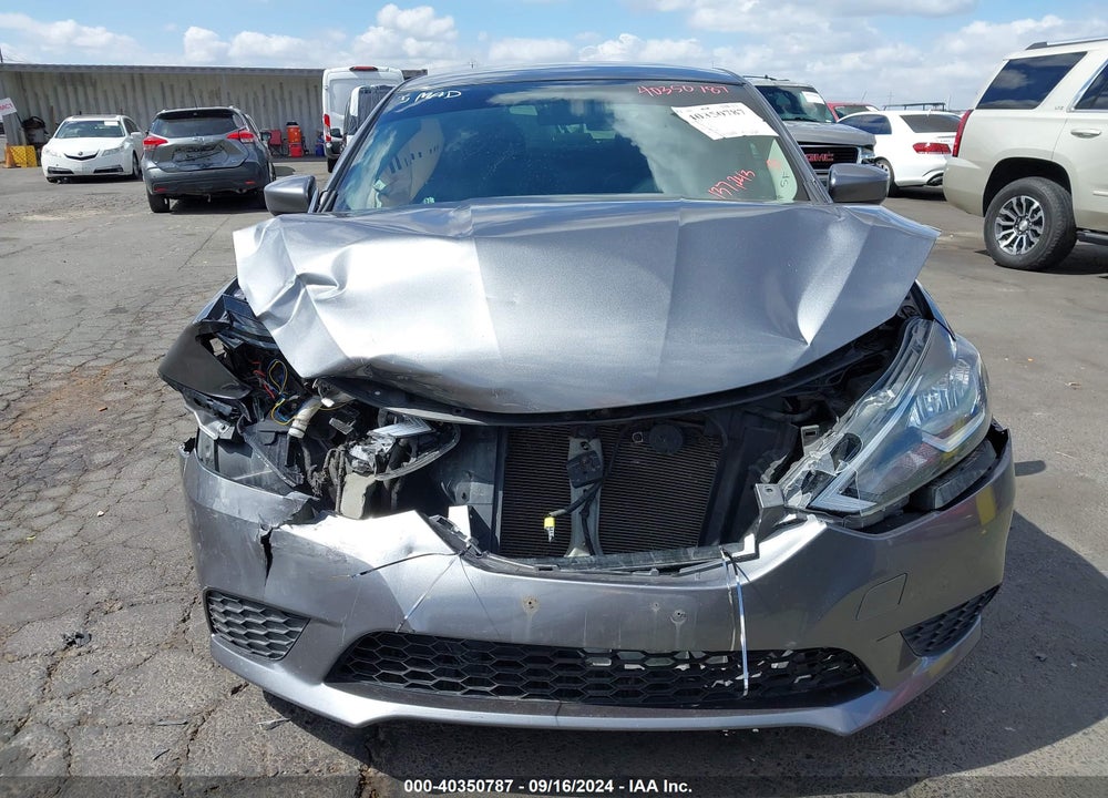 2017 NISSAN SENTRA SV VIN: 3N1AB7AP0HY318742