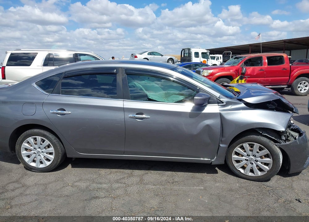 2017 NISSAN SENTRA SV VIN: 3N1AB7AP0HY318742