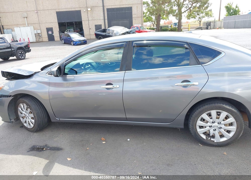 2017 NISSAN SENTRA SV VIN: 3N1AB7AP0HY318742