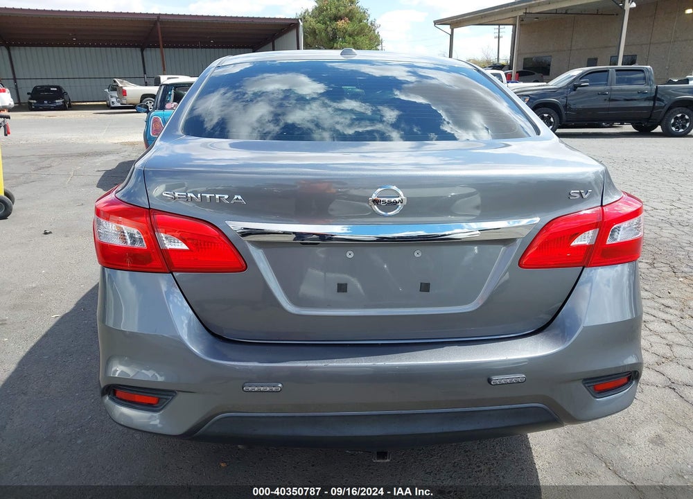 2017 NISSAN SENTRA SV VIN: 3N1AB7AP0HY318742