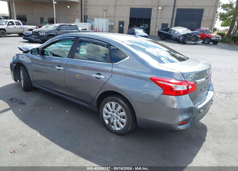 2017 NISSAN SENTRA SV VIN: 3N1AB7AP0HY318742