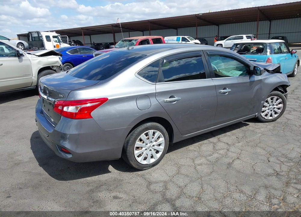 2017 NISSAN SENTRA SV VIN: 3N1AB7AP0HY318742