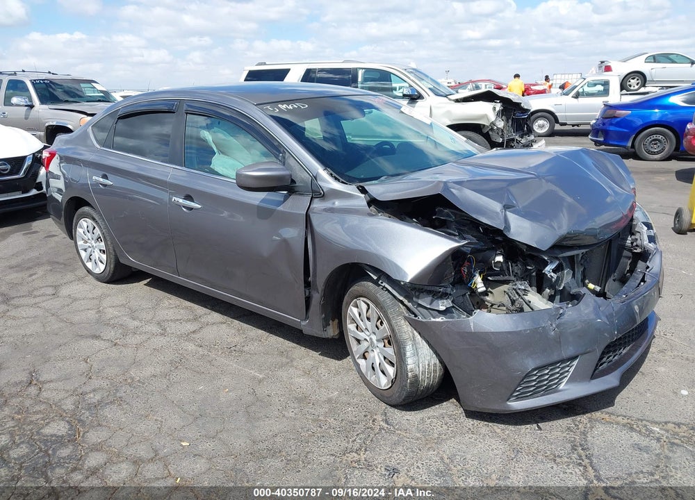 2017 NISSAN SENTRA SV VIN: 3N1AB7AP0HY318742