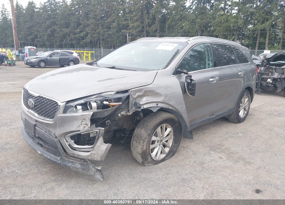 2017 KIA SORENTO 3.3L LX VIN: 5XYPGDA57HG217711