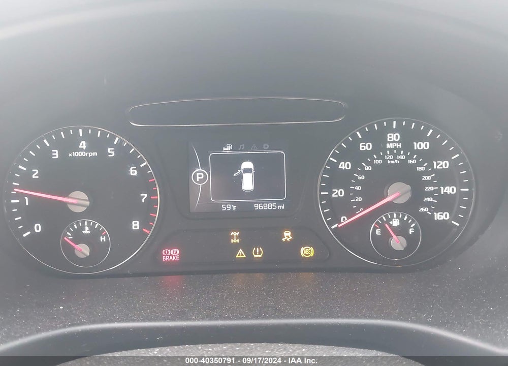 2017 KIA SORENTO 3.3L LX VIN: 5XYPGDA57HG217711