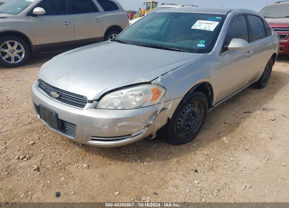 2008 CHEVROLET IMPALA LS VIN: 2G1WB58K181288935