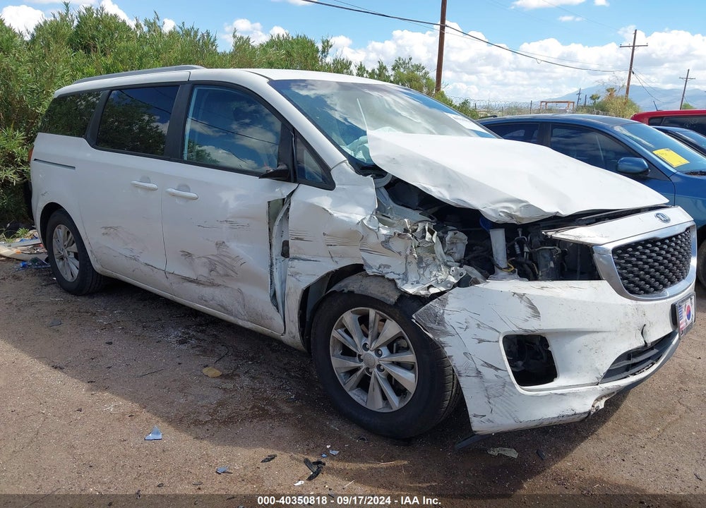 2015 KIA SEDONA LX VIN: KNDMB5C17F6064345