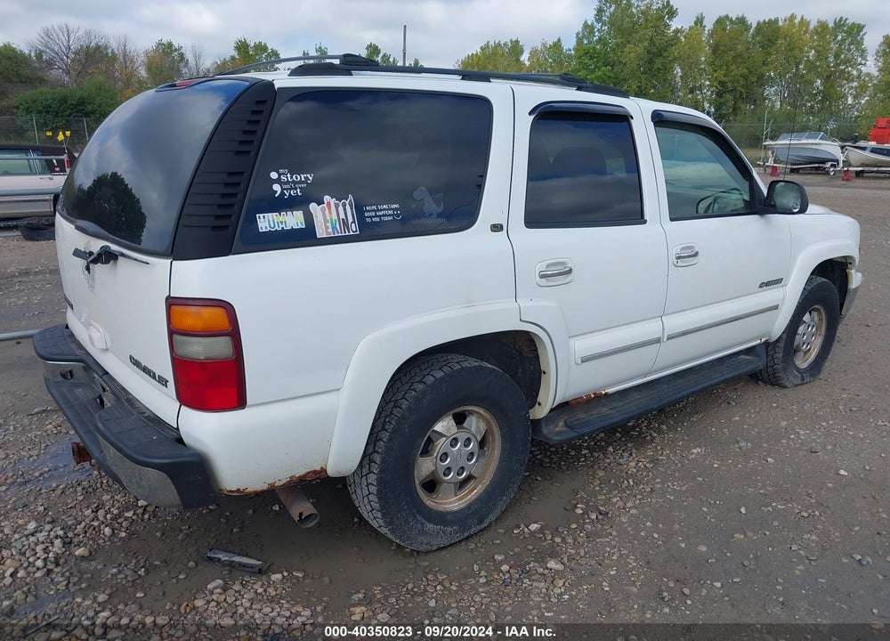 2002 CHEVROLET TAHOE LT VIN: 1GNEK13Z52J290109