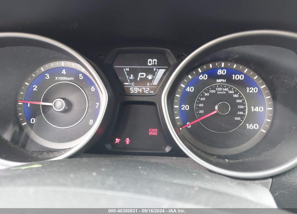 2014 HYUNDAI ELANTRA SE VIN: KMHDH4AE8EU205315