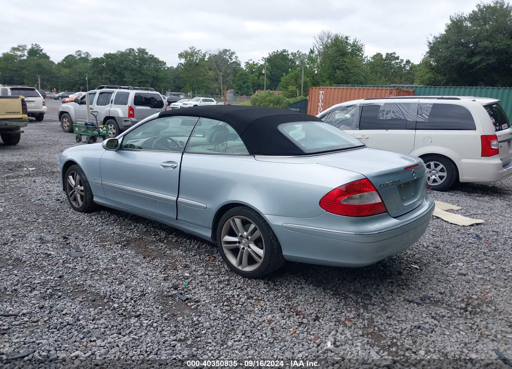 2006 MERCEDES-BENZ CLK 350 VIN: WDBTK56H26F192494