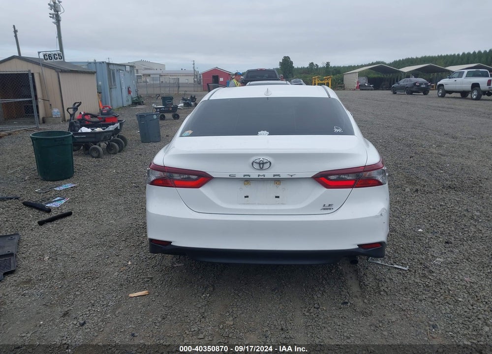 2022 TOYOTA CAMRY LE AWD VIN: 4T1C11BK3NU054774