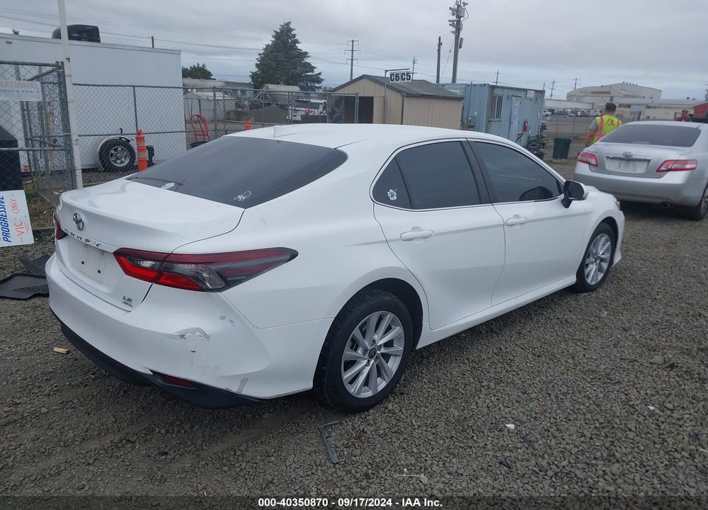 2022 TOYOTA CAMRY LE AWD VIN: 4T1C11BK3NU054774