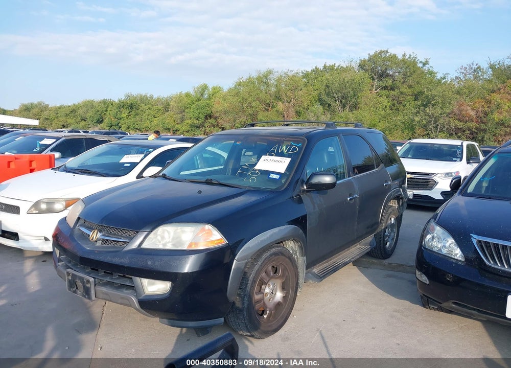 2001 ACURA MDX 3.5L W/NAVIGATION SYSTEM VIN: 2HNYD18441H502750