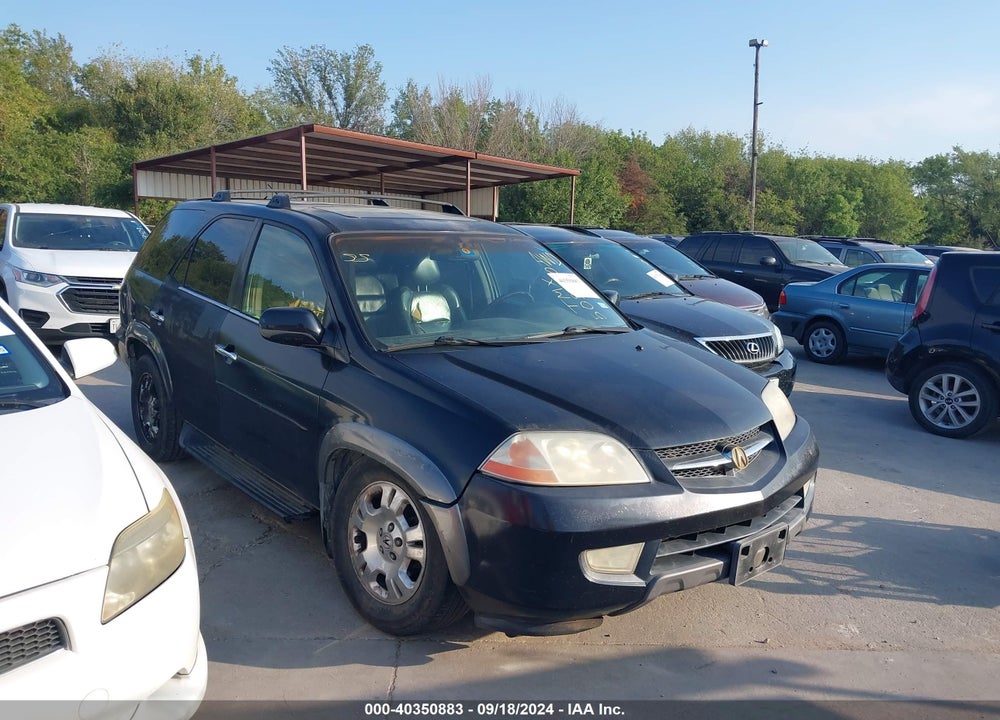 2001 ACURA MDX 3.5L W/NAVIGATION SYSTEM VIN: 2HNYD18441H502750