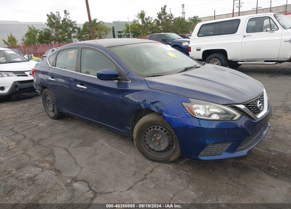 2019 NISSAN SENTRA S VIN: 3N1AB7AP5KY406371
